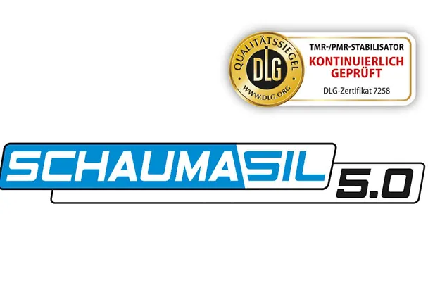 Logo SCHAUMASIL 5.0 DLG-Gütezeichen