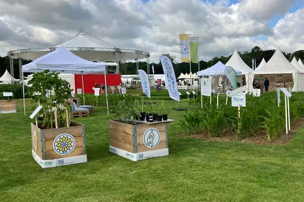 Messestand DLG Feldtage 2024