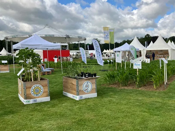 Messestand DLG Feldtage 2024