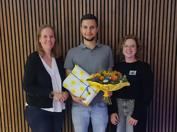 Verabschiedung des Auszubildenden Simom Gambke