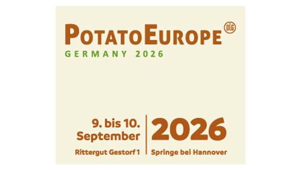 Logo der PotatoEurope 2026 in Springe Logo der PotatoEurope 2026 in Springe